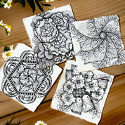 White Square Tiles * Big