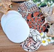 WHITE Small Zendala Tiles